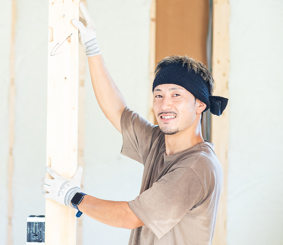 〔建築大工〕未来を担う若い力 三浦 真晃